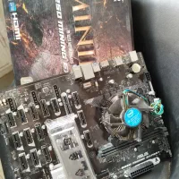 مادربرد Asus b250 CPU G4550|قطعات و لوازم جانبی رایانه|قم, بیست متری ولیعصر|دیوار