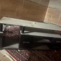 میز تلویزیون شیشه ای