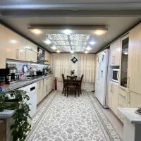 کابینتMDF+هودCAN+گاز ۵ شعله اخوان+سینک دولگن اخوان
