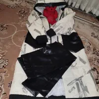 کاپشن و شلوار چرم|لباس|یاسوج, |دیوار