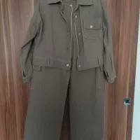 ست کت شلوار کتان   و  شلوار  لی  مام  زغالی|لباس|فردیس, منظریه|دیوار