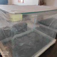 اکواریوم.شیشه خم دردار.باکیفیت.سایز 55نونو.