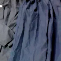 مانتووشلوار دبیرستانی رنگ سورمه ای