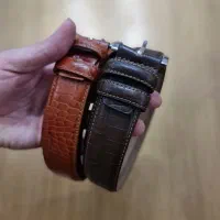 حراج کمربند دولا چرم طبیعی