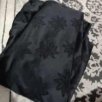 چادر مشکی گلدار
