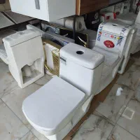 توالت فرنگی خروجی ده ۵۵۰۰(روشویی کابینتی شیرالات)