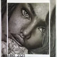 پذیرش سفارش وآموزش سیاه قلم چهره|تابلو، نقاشی، عکس|یزد, |دیوار