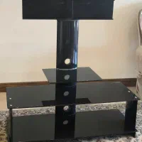 میز تلویزیون شیشه ای