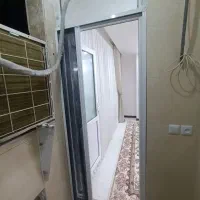 نصب دوخت و اجرای پرده مینمال کرکره پلیسه درب تراس|خدمات پیشه و مهارت|قم, پردیسان|دیوار