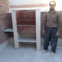 آب نما .باربیکیو .تنور . آجر تزئینی داخل خانه|خدمات پیشه و مهارت|مشهد, نوغان|دیوار