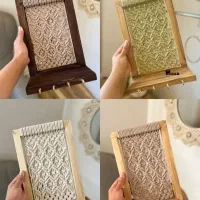 مکرومه زیبا دستساژ|کیف، کفش، کمربند|بابل, |دیوار