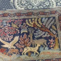 فرش دستبافت قالیچه ای ابریشم