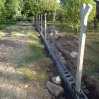 تولید فنس تیرک پیمانکاری حصارگستر|خدمات باغبانی و درختکاری|مراغه, |دیوار