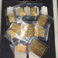 آبشده های کوچیک طرح شمش در وزن پایین|کلکسیون سکه، تمبر، اسکناس|تهران, پونک|دیوار