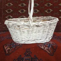 سبد های حصیر‌ چوبی