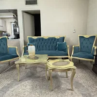 مبل نو و میز ناهار خوری