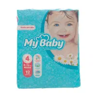 پوشک سایز ۴ My Baby