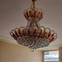 لوستر|لوستر و چراغ آویز|شیراز, گل سرخ|دیوار