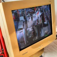 مانیتور ۱۷ اینچ crt صفحه تخت