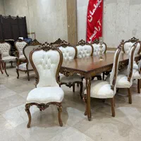 مبلمان استیل سلطنتی با غذاخوری (مدل الیزابت)|مبلمان خانگی و میز عسلی|تهران, نیروی هوایی (پیروزی)|دیوار