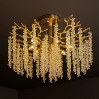 واران لوستر ، لوستر 16 الی 36 شعله تمام کریستال