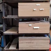 ورق چوب  ام دی اف رنگی سه میل