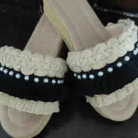 دمپایی دست باف