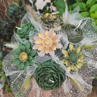 باکس گل شمعی