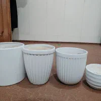 گلدان سرامیکی 4تا 500ت