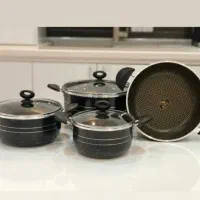 سرویس تابه قابلمه گرانیت ۷پارچه / تعویض کهنه با نو