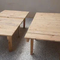 تخت چوبی با تخته روسی