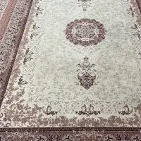 قالی سلیمان /12متری /طرح برجسته دو تخته/فرش کرم