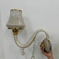 ۲ عدد لوستر ۴ شاخه - 1 عدد لوستر دیواری ست۲ عدد|لوستر و چراغ آویز|فردیس, شهرک سپاه|دیوار