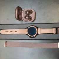 واچ ۳ سامسونگ بهمراه بادز لایو رزگلد