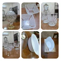 ظرف و ظروف کریستال و چینی