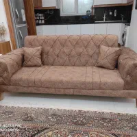 سرویس مبلمان هشت نفره چستر صفر|مبلمان خانگی و میز عسلی|زاهدان, |دیوار