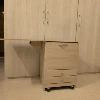 میز مبله چرخ خیاطی|لوازم خیاطی و بافتنی|تیران, |دیوار