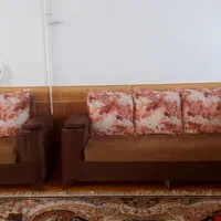 فروش مبلمان ۷ نفره|مبلمان خانگی و میز عسلی|صحنه, |دیوار