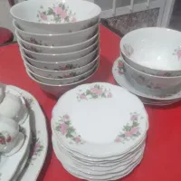 خریدو فروش چینی گل سرخ|ظروف سرو و پذیرایی|آستارا, |دیوار