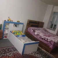 دوعددتخت کمد بوفه|تخت و سرویس خواب|شوط, |دیوار