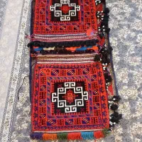 قالیچه از پش یک قرن خدمت داره با یک عدد خورجین|فرش|اصفهان, شاه پسند|دیوار