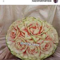 حکاکی هندوانه و کدو حلوایی و لواشک و سبد میوه|خدمات پذیرایی، مراسم|اسلامشهر, شهرک واوان|دیوار