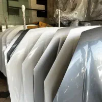 کاپوت و گلگیر درب های جانبی رنگ کوره ای