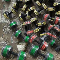 دمبل بتنی تکی و عمده|تجهیزات ورزشی|مشهد, طبرسی شمالی|دیوار