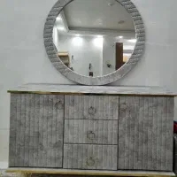 آینه ،کنسول،ساعت،میز تی وی