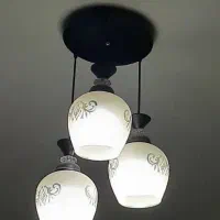 سه عدد لوستر نو|لوستر و چراغ آویز|کرج, باغستان|دیوار