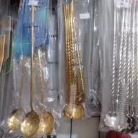 قاشق شربت/نی شربت/قاشق استیل