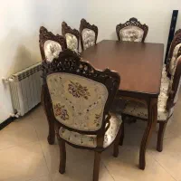 میز ناهار خوری|میز و صندلی غذاخوری|کرج, کوی امامیه|دیوار