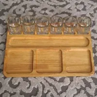 اردورخوری شات دار بامبو چوبی