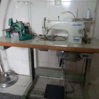 چرخ خیاطی کاملا سالم با سر دوز